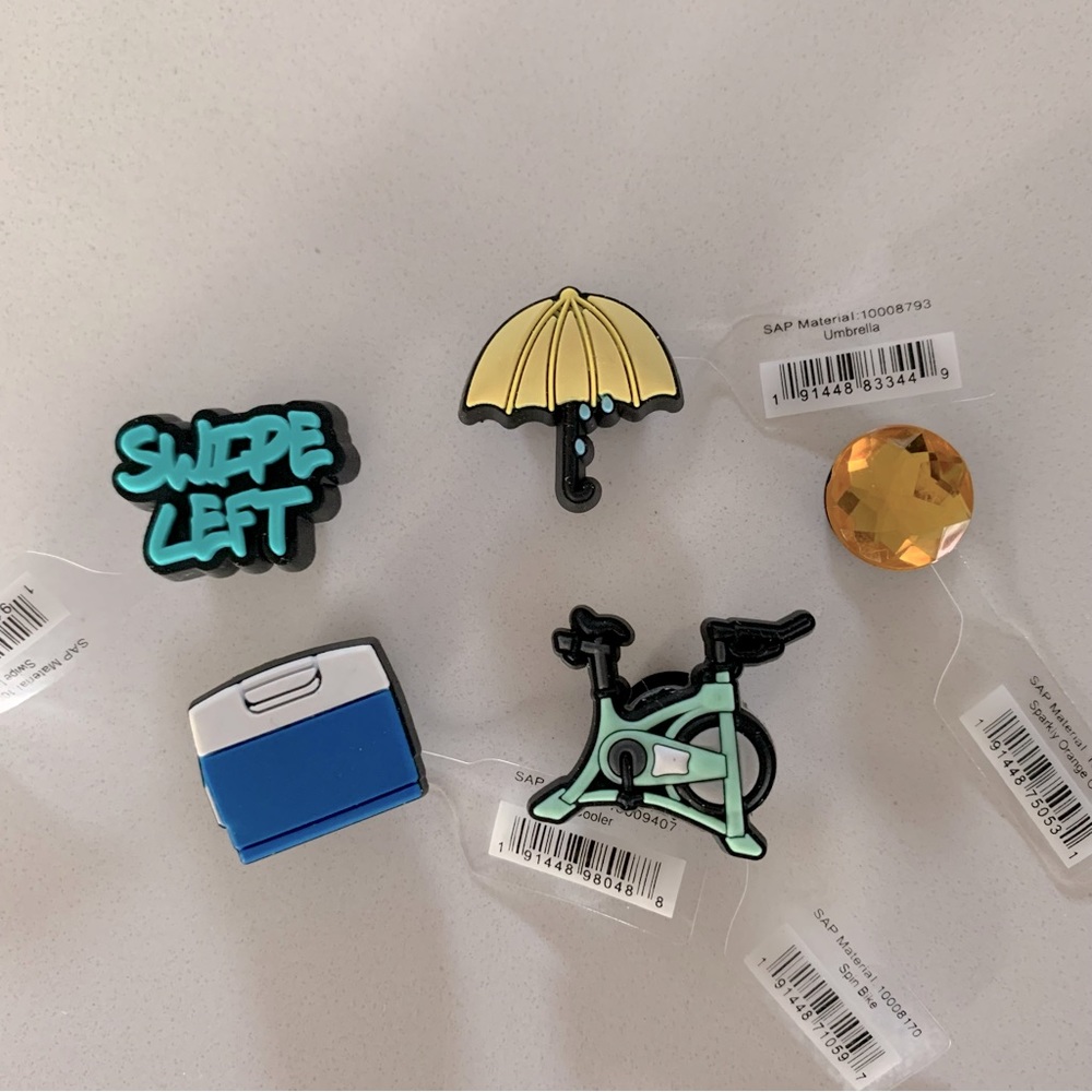 Crocs Jibbitz Set of 5 Charms